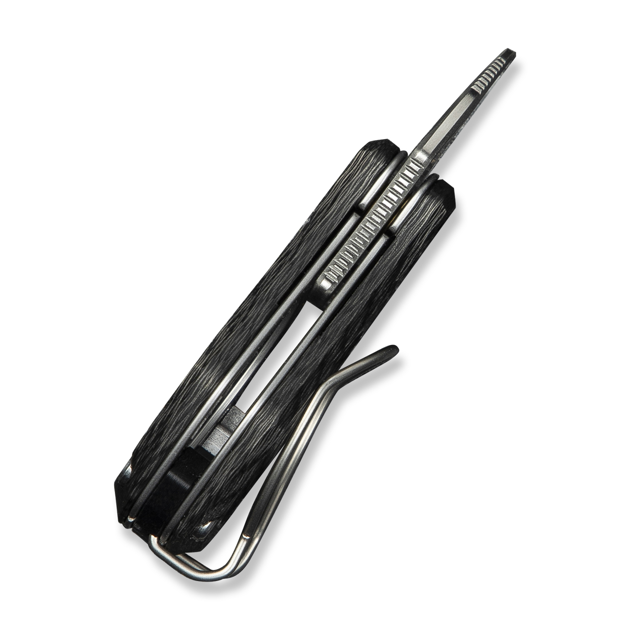 CIVIVI Pyrus Twill Carbon Fiber Handle 7