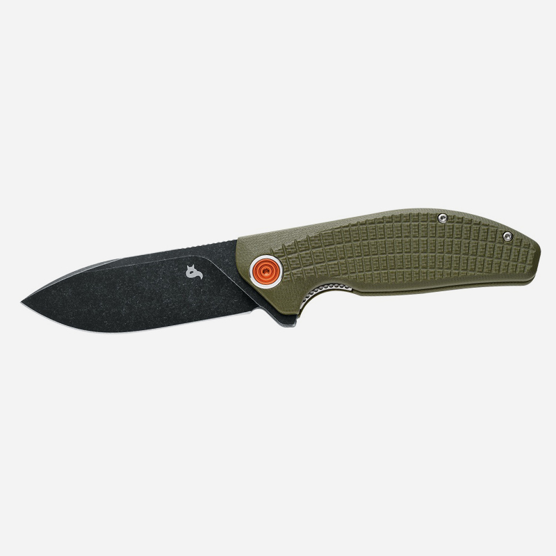 Джобен нож Black Fox Acutus OD green G10