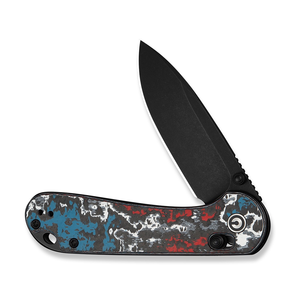 Джобен нож CIVIVI Elementum (Crossbar Lock) Nebula FatCarbon Fiber 3