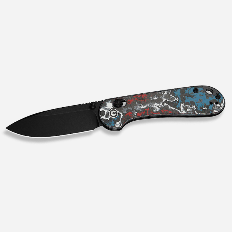 Джобен нож CIVIVI Elementum (Crossbar Lock) Nebula FatCarbon Fiber