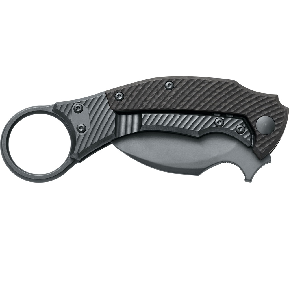 Джобен нож Fox Knives Black Bird Black Carbon Fiber 2