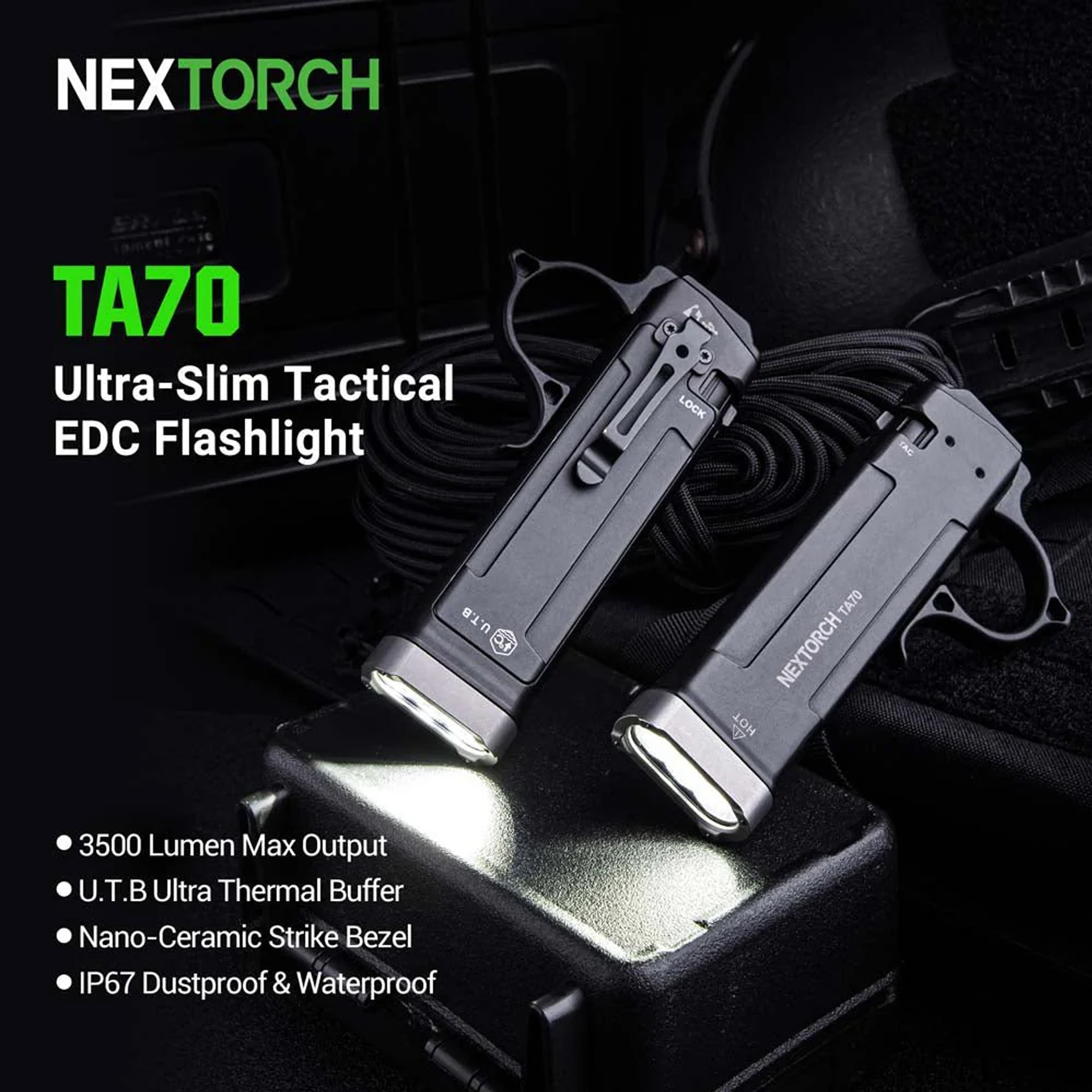 Фенер NexTorch TA70 Ultra-Slim 12