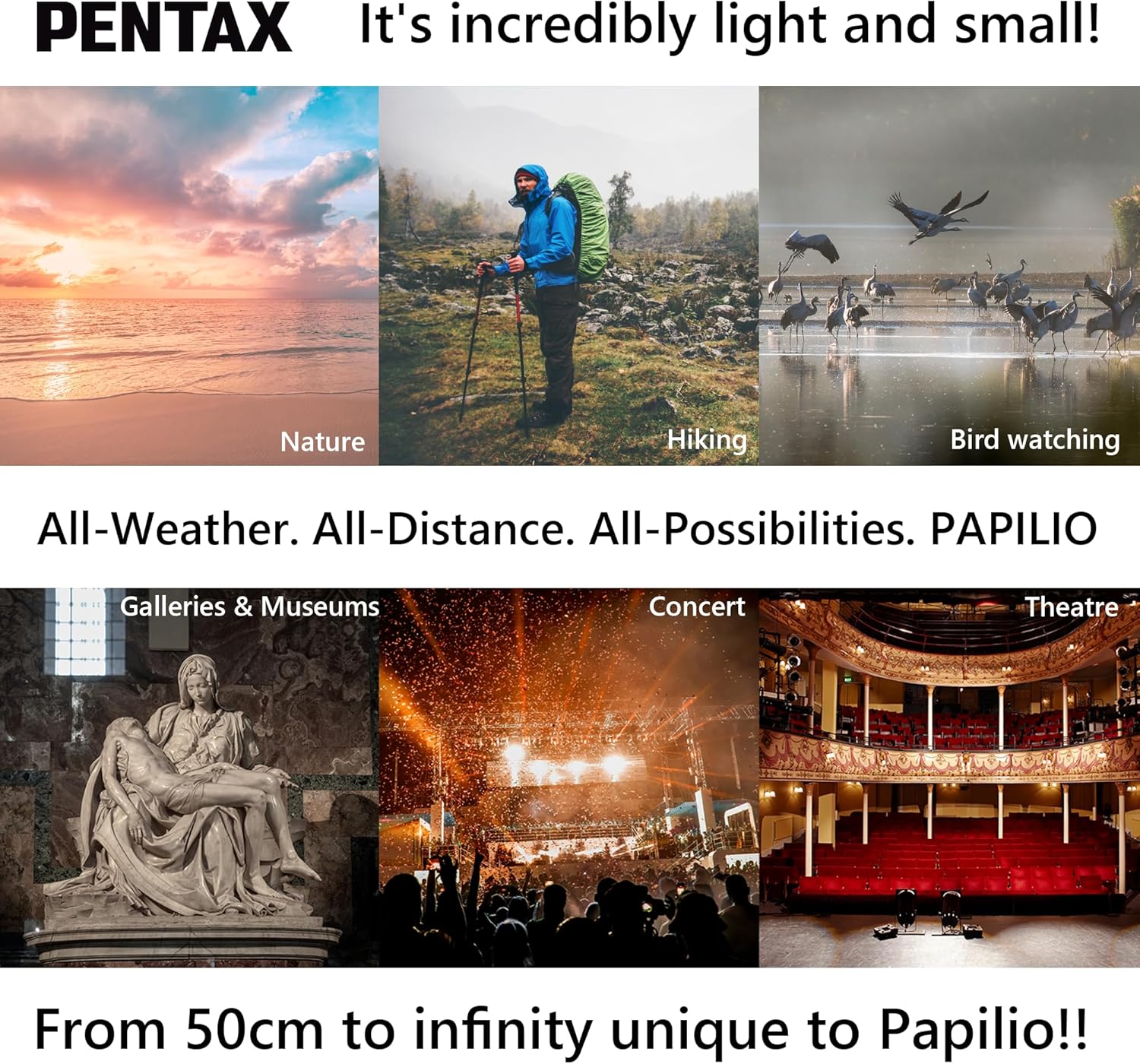 PENTAX Binoculars Papilio III WR – Close distance observation 5