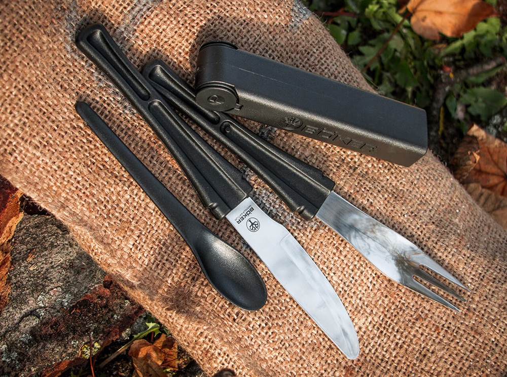 Комплект за хранене Böker Plus Tech Tool Fork