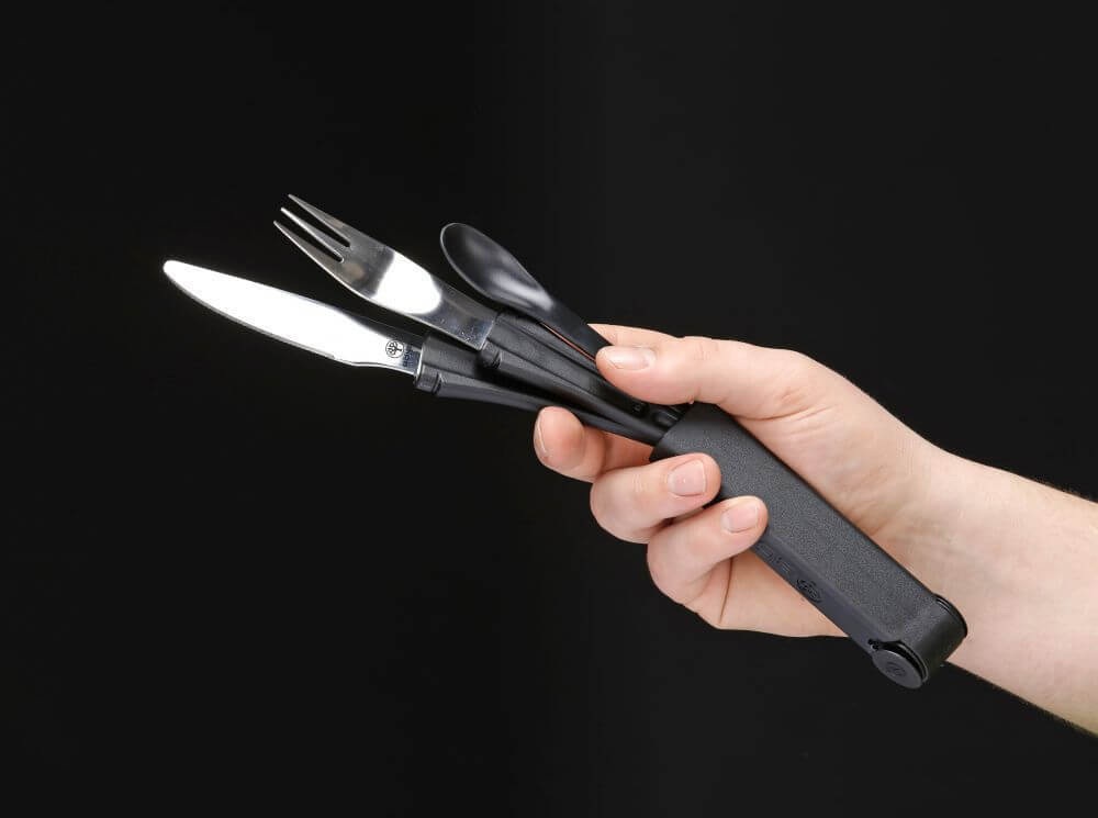 Туристически комплект прибори за хранене Boker Plus Snac Pac 6