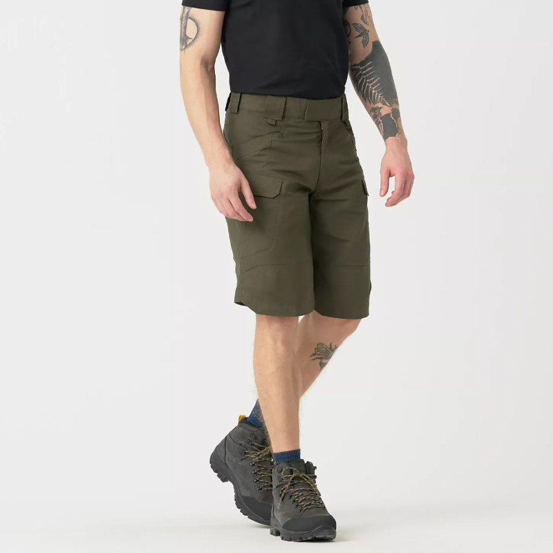 Тактически къс панталон Helikon-tex UTS Shorts 11″ – PolyCotton Stretch Ripstop Taiga Green Тактически къс панталон Helikon-tex UTS Shorts 11″ – PolyCotton Stretch Ripstop Taiga Green