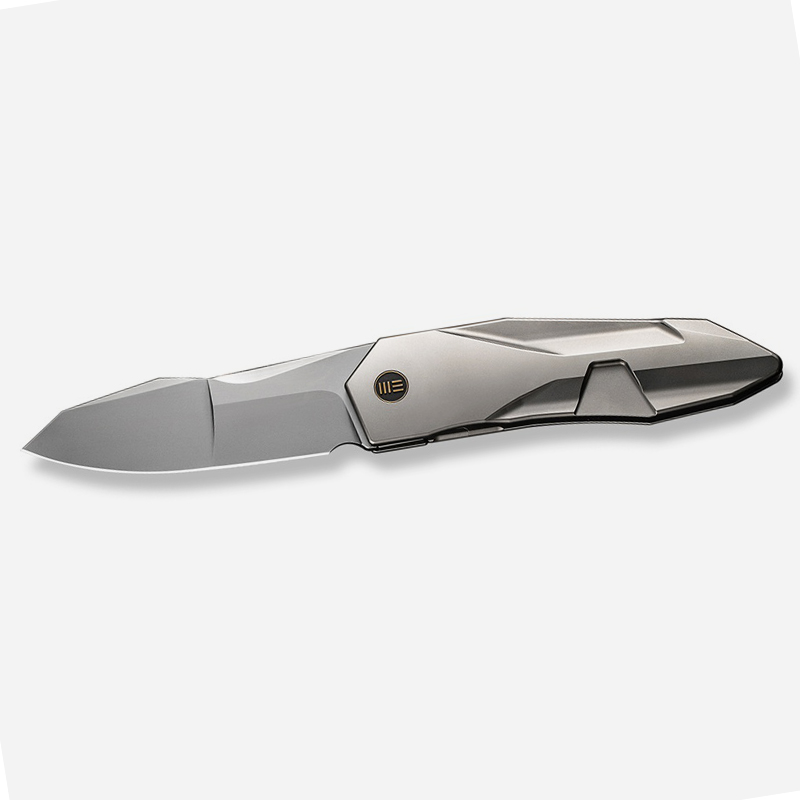 Нож WEKNIFE Solid Polished CPM 20CV Bead Blasted Titanium