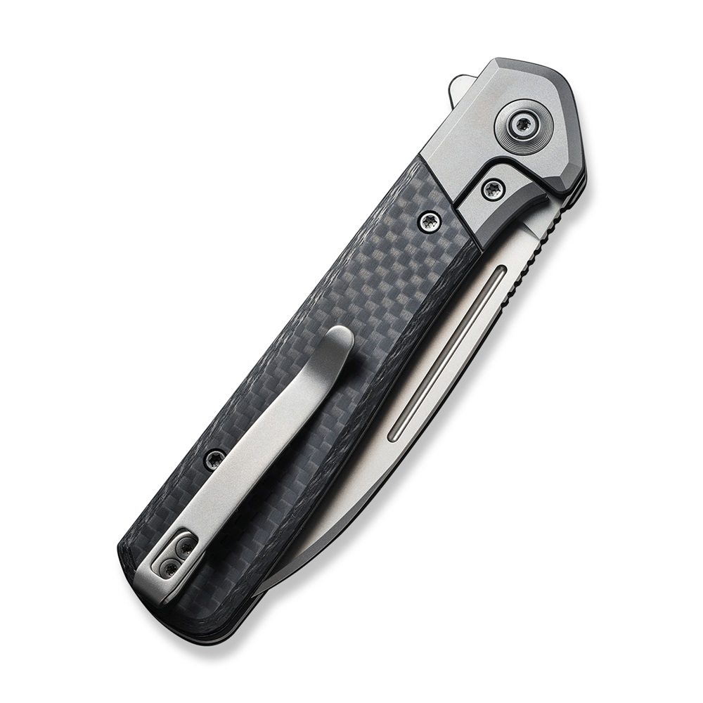 WEKNIFE Soothsayer Gray Titanium & Carbon Fiber 5
