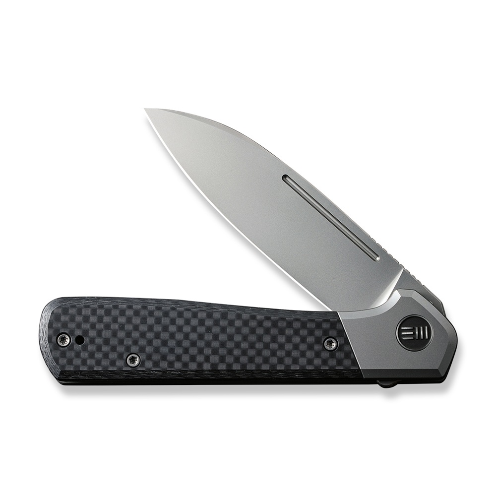 WEKNIFE Soothsayer Gray Titanium & Carbon Fiber 6
