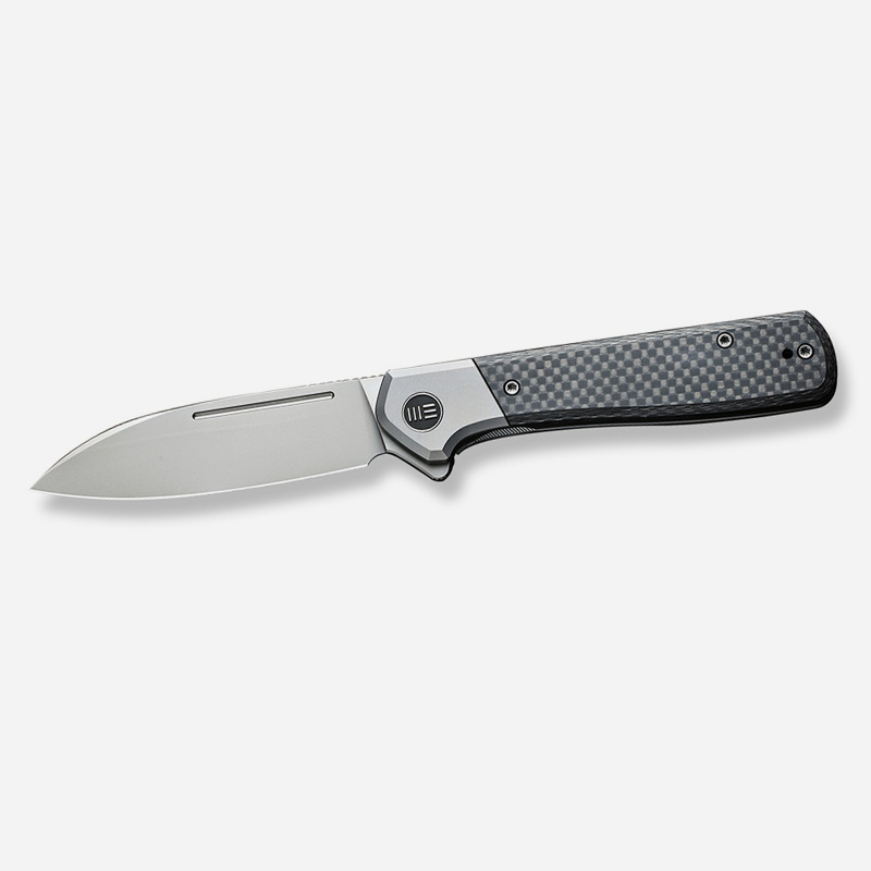 Нож WEKNIFE Soothsayer CPM 20CV Gray Titanium & Carbon Fiber