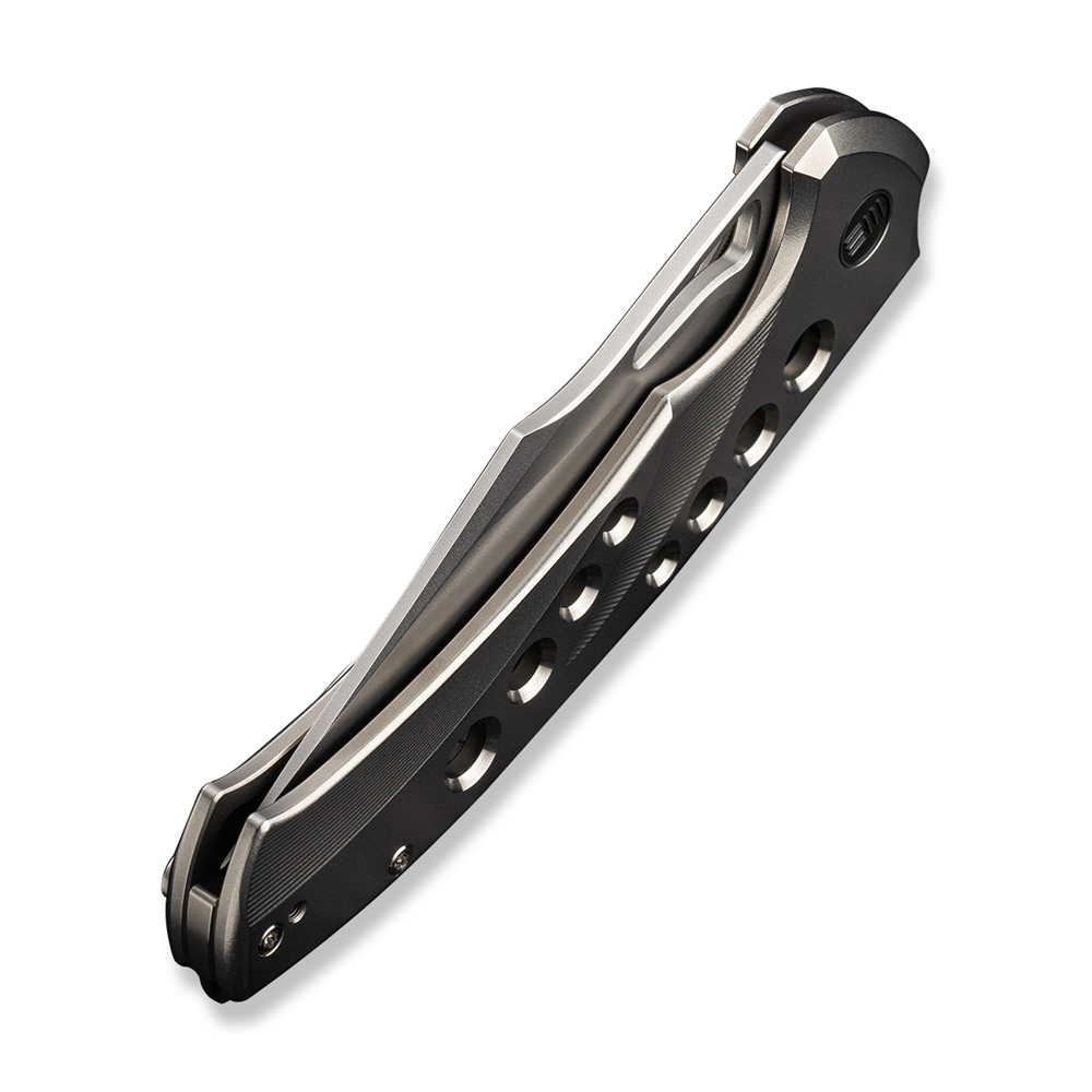 WEKNIFE Swiftfin Polished Bead Blasted Titanium 6