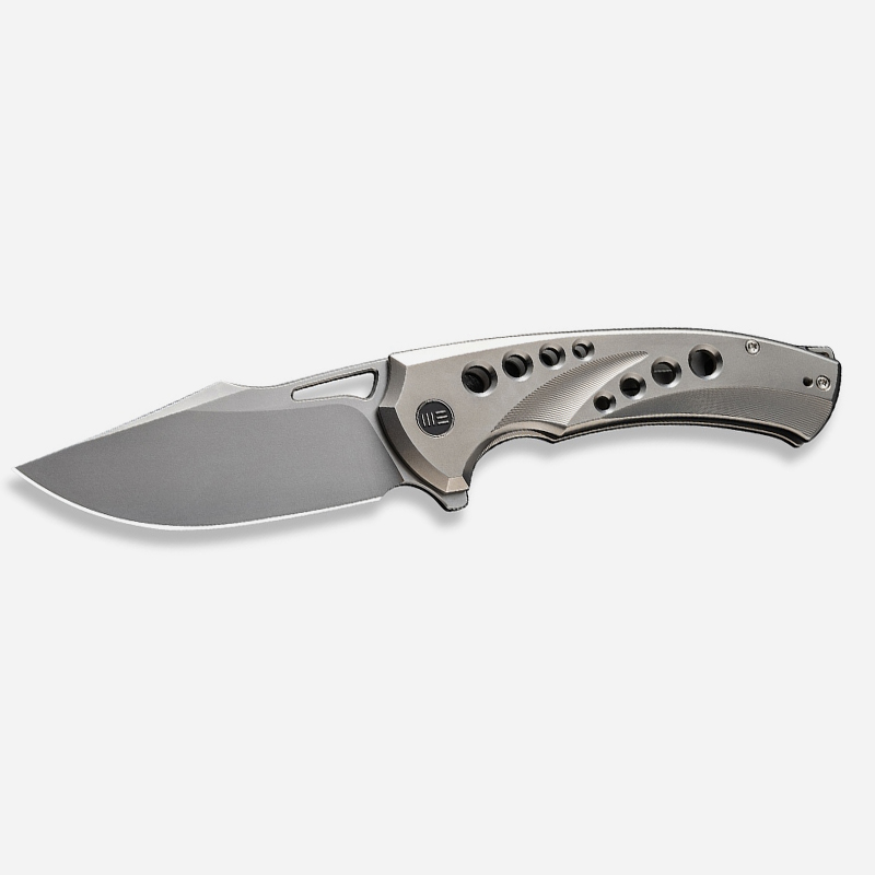 Нож WEKNIFE Swiftfin CPM 20CV Polished Bead Blasted Titanium