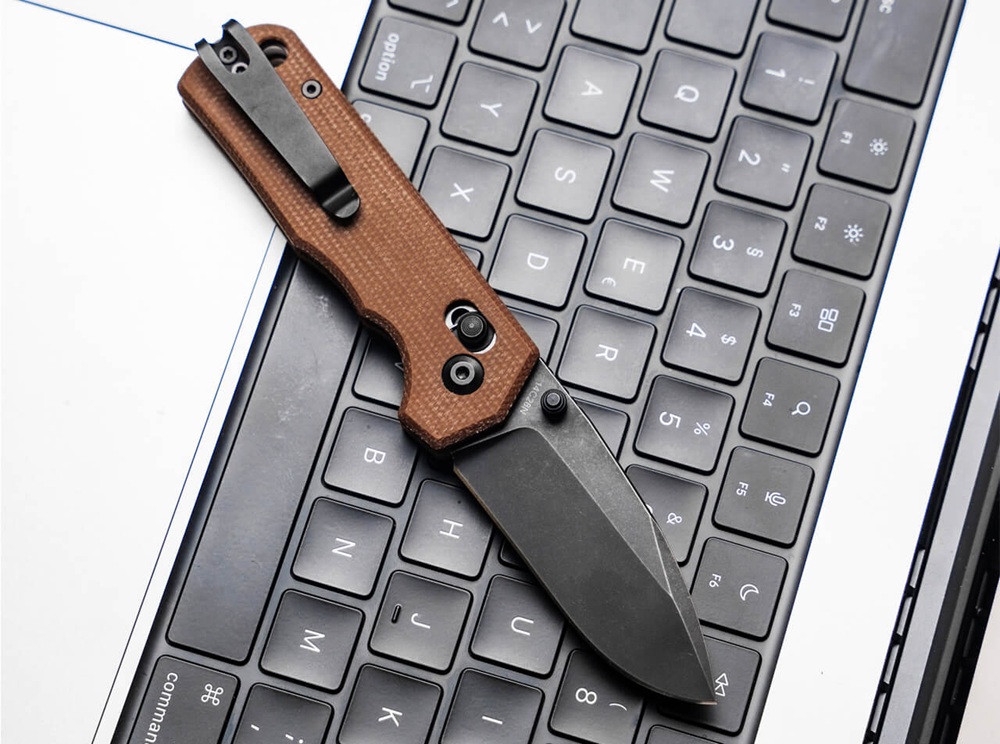 Boker Plus Rockstub Brown Micarta 2.0 7