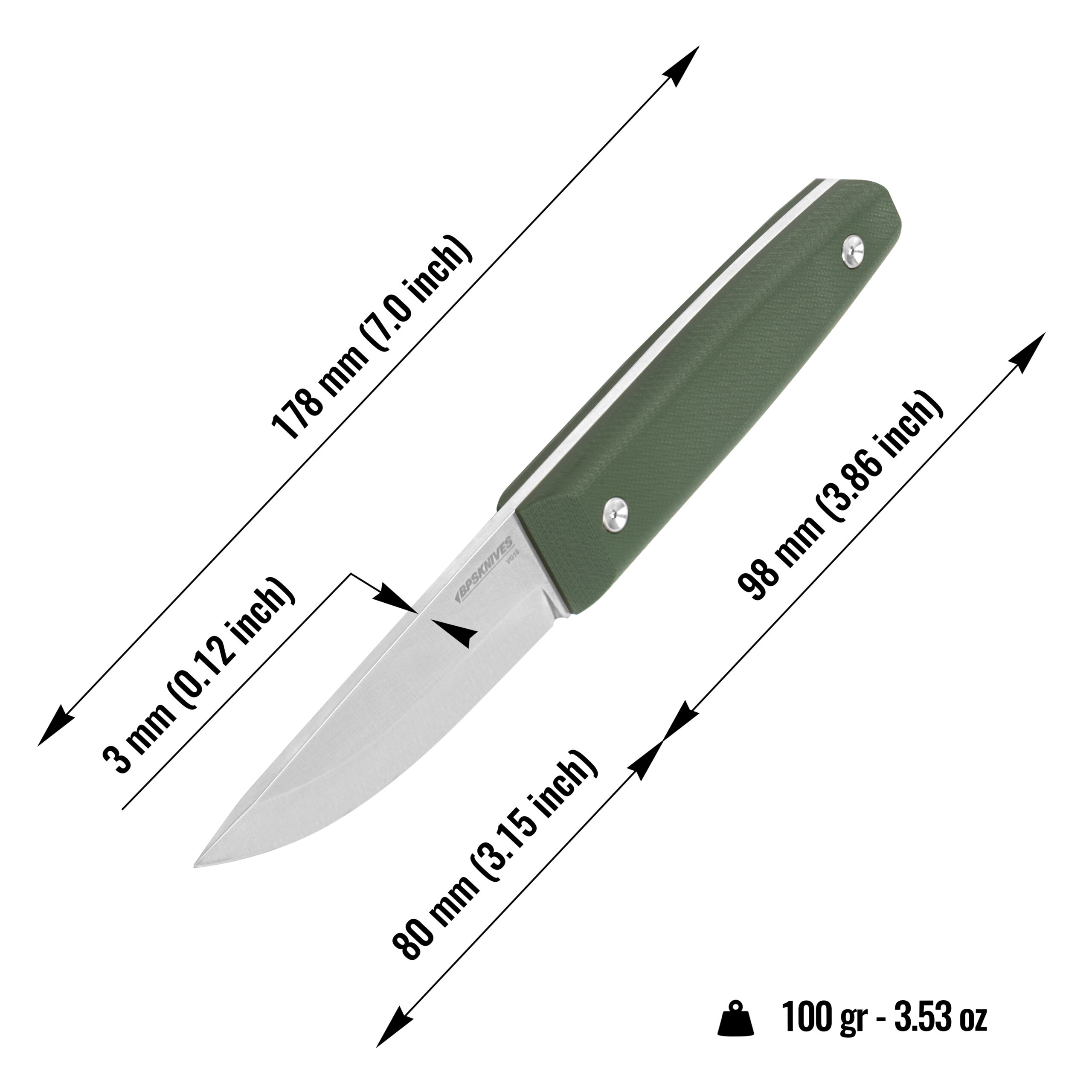 BPS Knives Aurora 2
