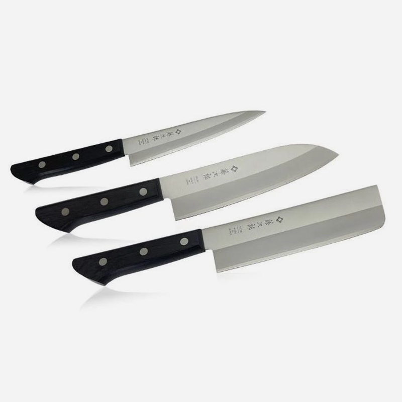 Комплект кухненски ножове Tojiro Basic TBS-300 – VG10 ламинат