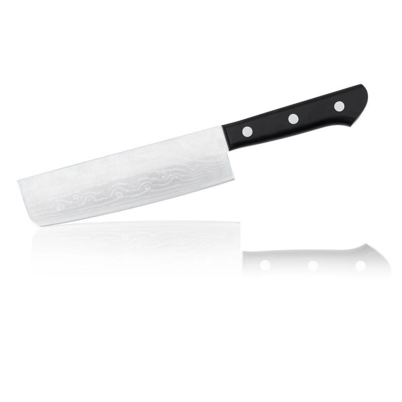 Кухненски нож Tojiro DP Damascus Nakiri Knife 165мм VG10 Pakkawood