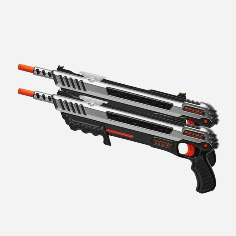 Пластмасова пушка за мухи със сол BUG-A-SALT 3.0 Advanced Combat Fibre Optic ДВОЕН ПАКЕТ