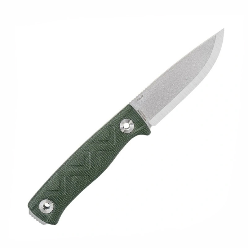 Нож SRM 702T-MP – 14C28N Micarta Green