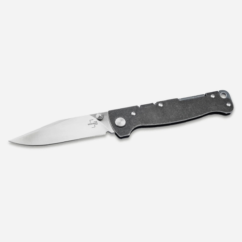Нож Boker Plus Atlas Clippoint TS D2 Stainless steel Нож Boker Plus Atlas Clippoint TS D2 Stainless steel