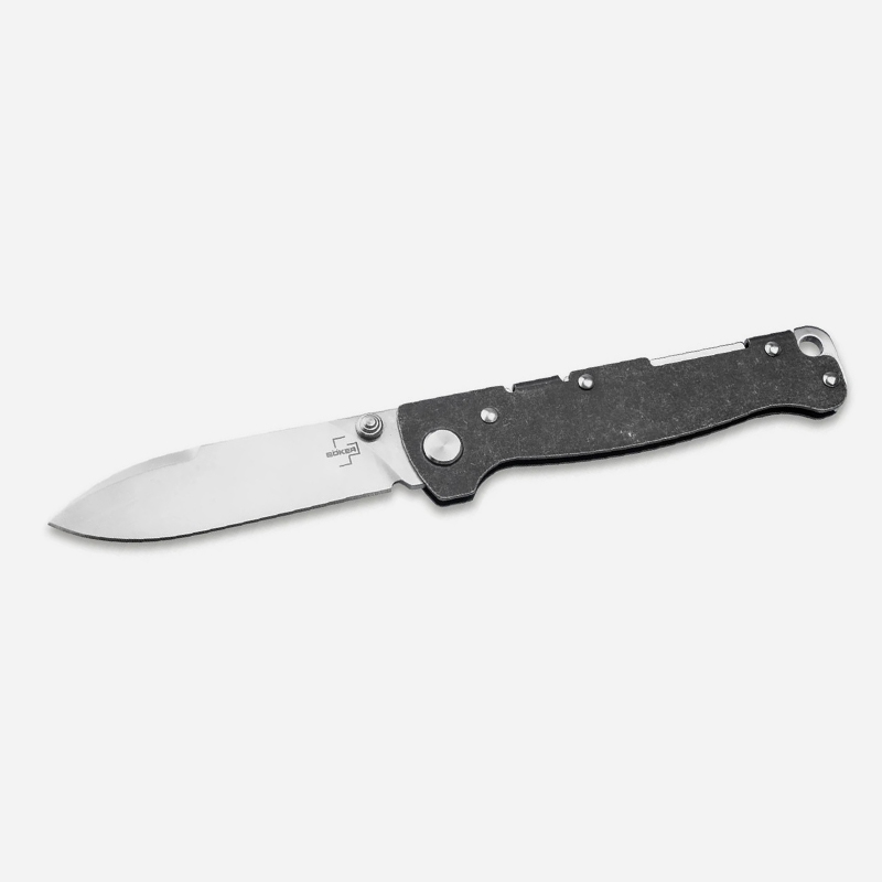 Нож Boker Plus Atlas Droppoint TS D2 Stainless steel Нож Boker Plus Atlas Droppoint TS D2 Stainless steel
