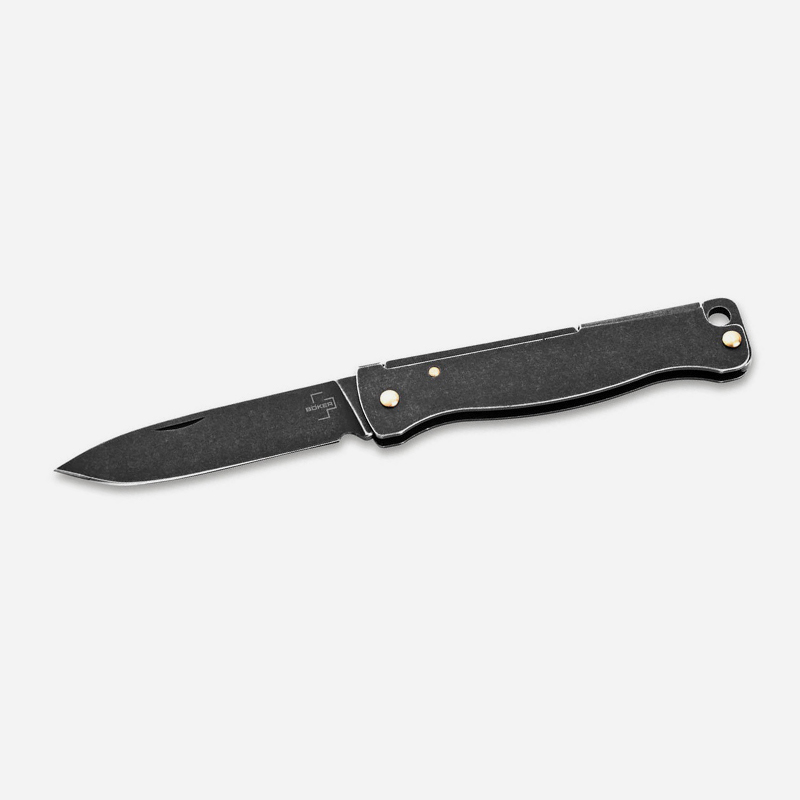 Нож Boker Plus Atlas Mini Dark 12C27 Stainless steel Нож Boker Plus Atlas Mini Dark 12C27 Stainless steel