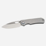 Нож KUNWU Verta Excalibur Elmax Titanium Orange Peel » Arms-Bg Оръжеен Магазин