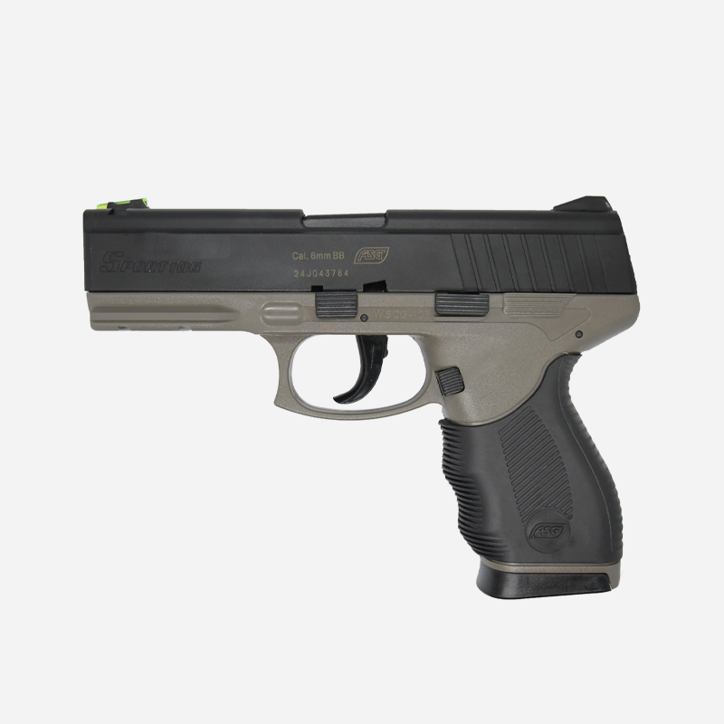 Еърсофт пистолет ASG Sport 106 » Arms-Bg Оръжеен Магазин