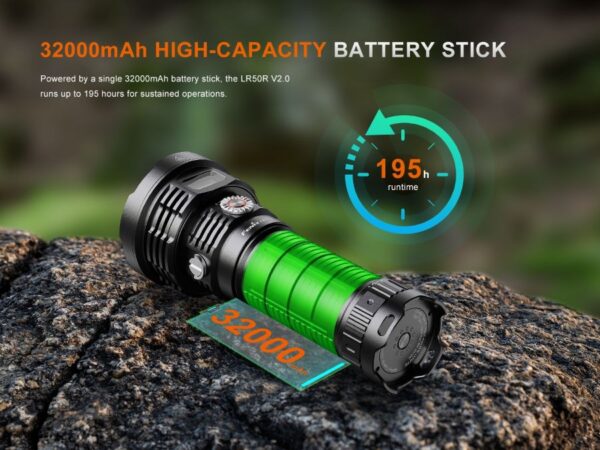 Заряден фенер Фенер Fenix LR50R V2.0 18,000 лумена 846 м » Arms-Bg Оръжеен Магазин