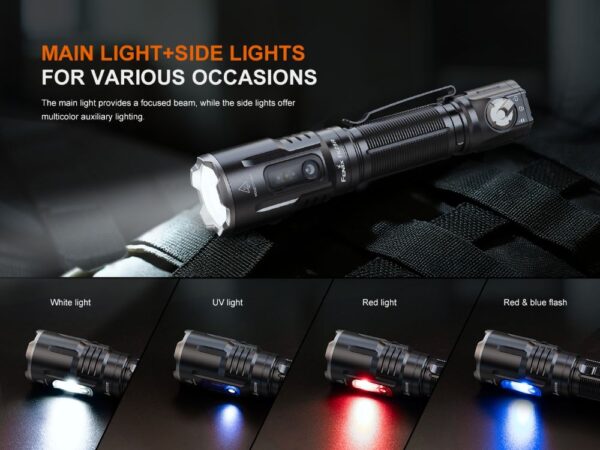 Заряден фенер Fenix TK25R LED с мулти LED система, UV и червена светлина 3600 Лумена » Arms-Bg Оръжеен Магазин