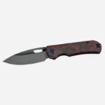 Нож KUNWU Verta Excalibur Compact Size Elmax Titanium Orange Peel » Arms-Bg Оръжеен Магазин
