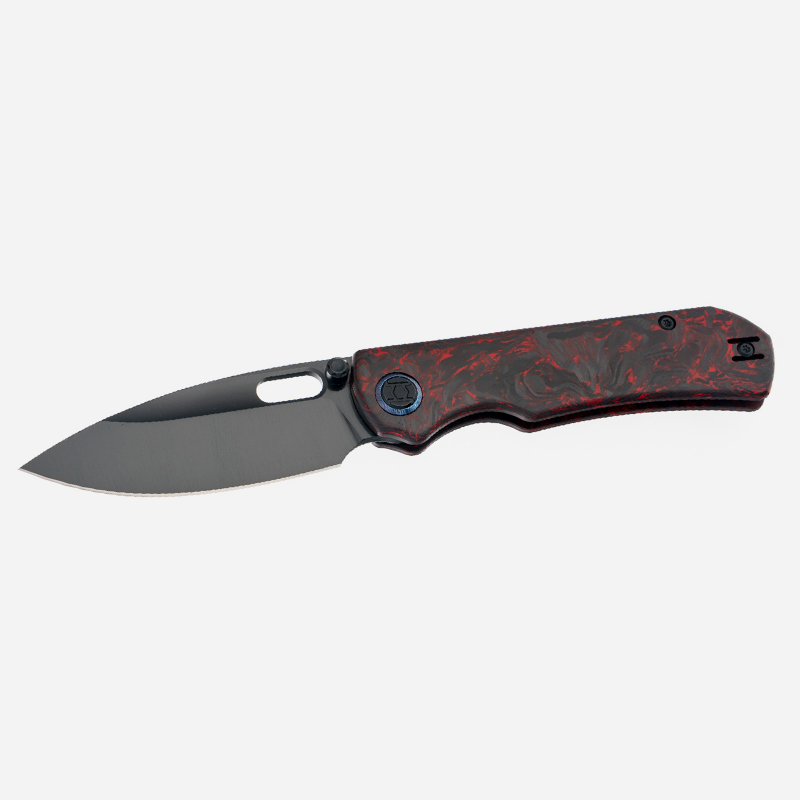 Kunwu Verta Excalibur Black & Red Carbon Fiber