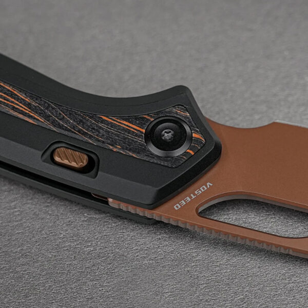 Нож Vosteed Kroc 329 S35VN G10 Black-Copper Dune » Arms-Bg Оръжеен Магазин