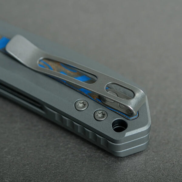 Нож Vosteed Kroc S35VN Aluminum & Ocean Micarta » Arms-Bg Оръжеен Магазин