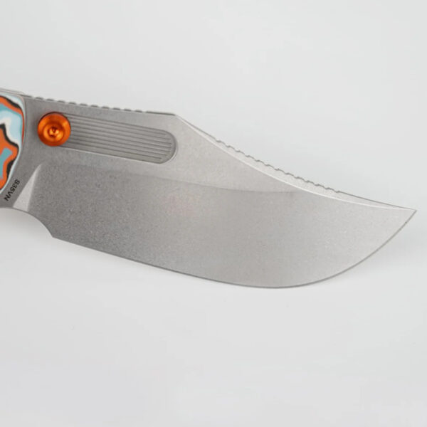 Нож Vosteed Naga S35VN Bamboo Micarta Coral Orbit-Stonewash » Arms-Bg Оръжеен Магазин