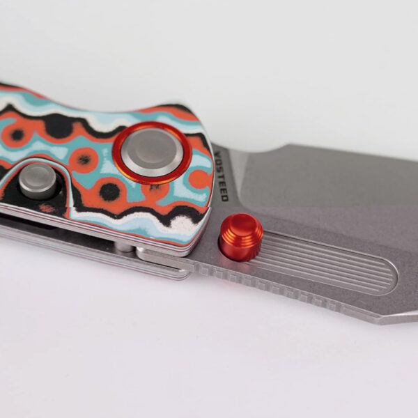 Нож Vosteed Naga S35VN Bamboo Micarta Coral Orbit-Stonewash » Arms-Bg Оръжеен Магазин