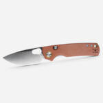 Нож Vosteed Zander S35VN Aluminum Olive Green-Copper Dune » Arms-Bg Оръжеен Магазин