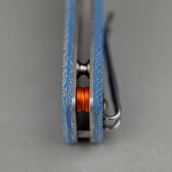 Нож Vosteed Porcupine ModSwap 154CM Micarta Blue-Satin » Arms-Bg Оръжеен Магазин
