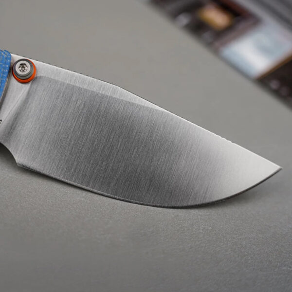 Нож Vosteed Porcupine ModSwap 154CM Micarta Blue-Satin » Arms-Bg Оръжеен Магазин