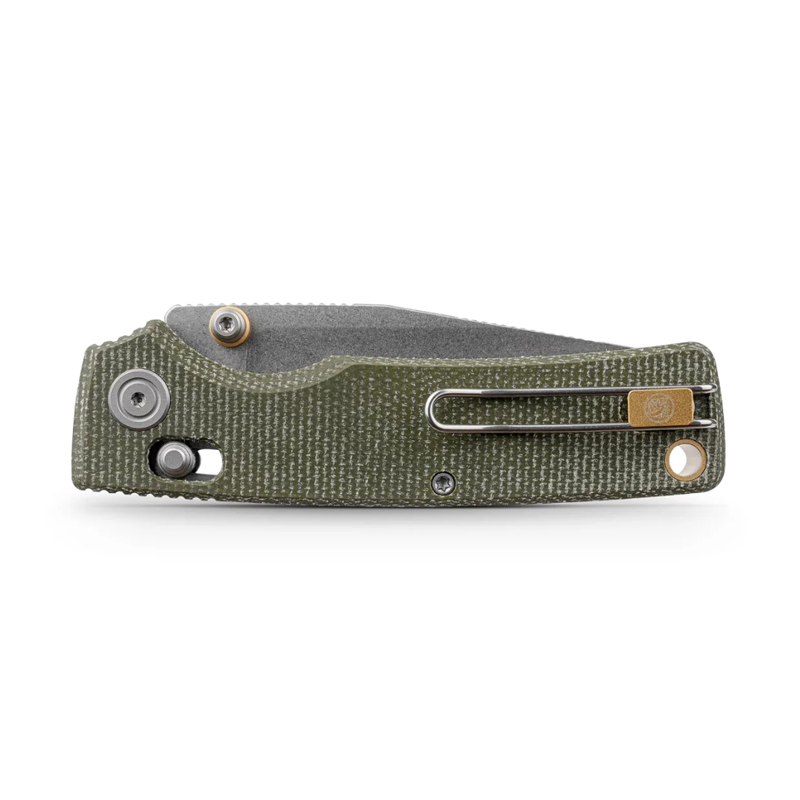 Нож Vosteed Porcupine ModSwap 154CM Micarta Green-Stonewash