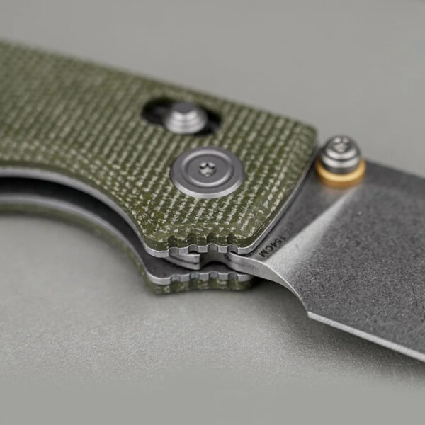 Нож Vosteed Porcupine ModSwap 154CM Micarta Green-Stonewash » Arms-Bg Оръжеен Магазин