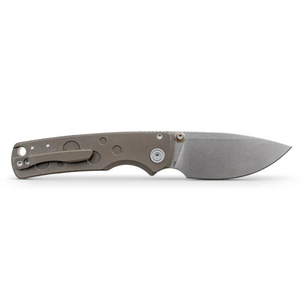 Нож Vosteed Porcupine TiSlim S90V Titanium Brasswash » Arms-Bg Оръжеен Магазин
