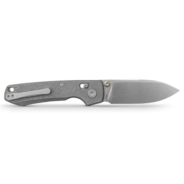 Нож Vosteed Raccoon TiSlim S35VN Titanium Acid Wash Gray » Arms-Bg Оръжеен Магазин