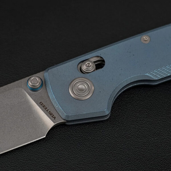 Нож Vosteed Raccoon TiSlim 154CM Titanium Blue-Stonewash » Arms-Bg Оръжеен Магазин