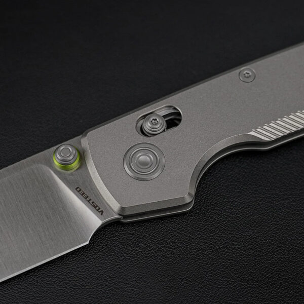 Нож Vosteed Raccoon TiSlim 154CM Titanium Gray-Satin » Arms-Bg Оръжеен Магазин