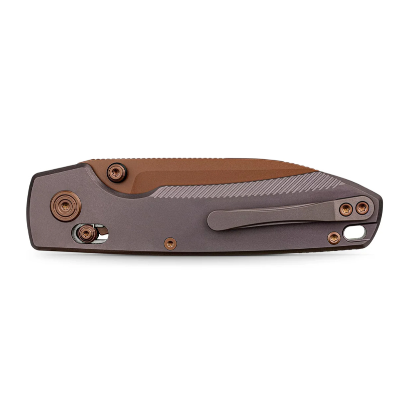 Нож Vosteed Raccoon TiSlim 154CM Titanium Purple-Copper