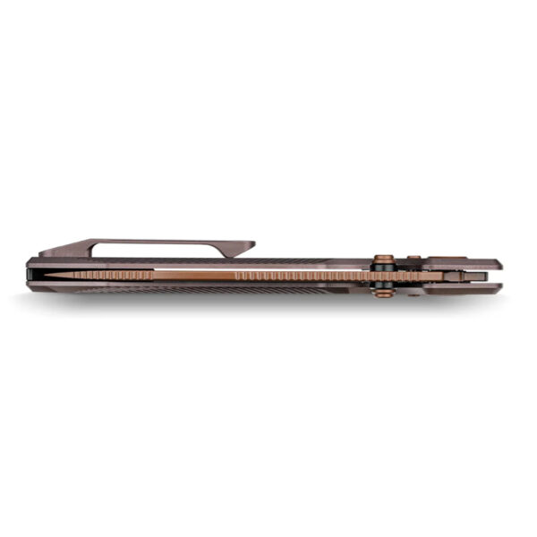 Нож Vosteed Raccoon TiSlim 154CM Titanium Purple-Copper » Arms-Bg Оръжеен Магазин