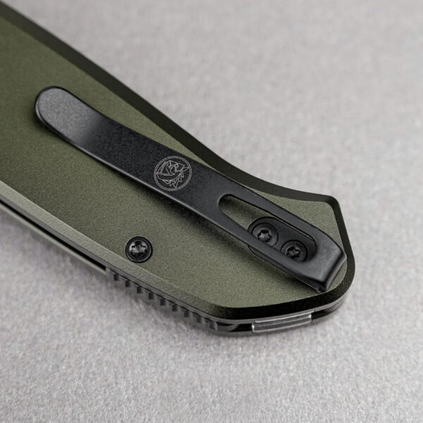 Нож Vosteed Zander S35VN Aluminum Olive Green-Copper Dune » Arms-Bg Оръжеен Магазин