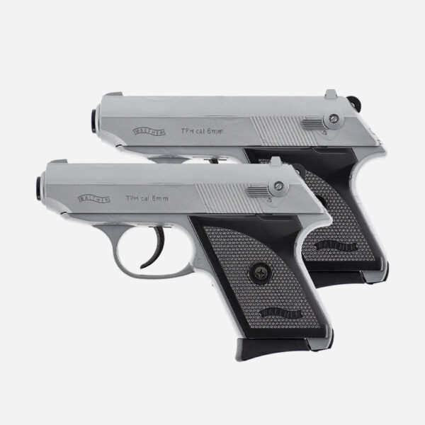 Еърсофт пистолет ASG replica Walther TPH 6 mm compressed pistol пружина 2 бр. » Arms-Bg Оръжеен Магазин
