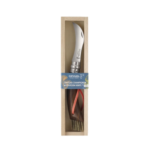 Нож за гъби Opinel N°8 Black Walnut Mushroom » Arms-Bg Оръжеен Магазин