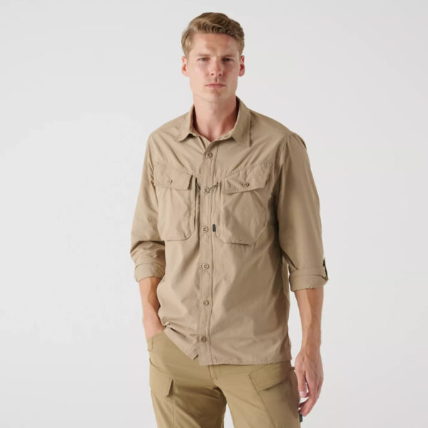 Тактическа риза Helikon-tex Canopy Jungle Shirt Silver Mink » Arms-Bg Оръжеен Магазин